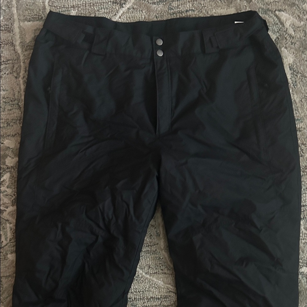 Columbia men’s black ski pants 38 40 42 XL Like New
